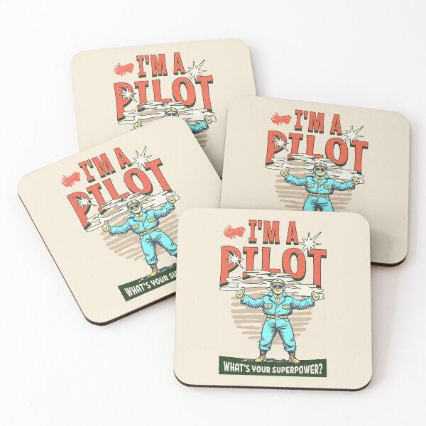 Item preview, I'm a pilot. What’s your super power? Best pilot gift designed and sold by Zandalus.