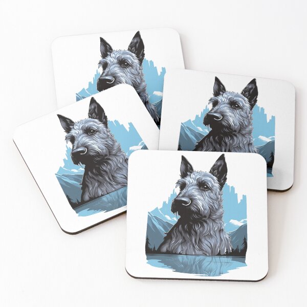 Item preview, Timeless Charm: Scottish Terrier in Scotland Graphic Art designed and sold by CaledoniArt.