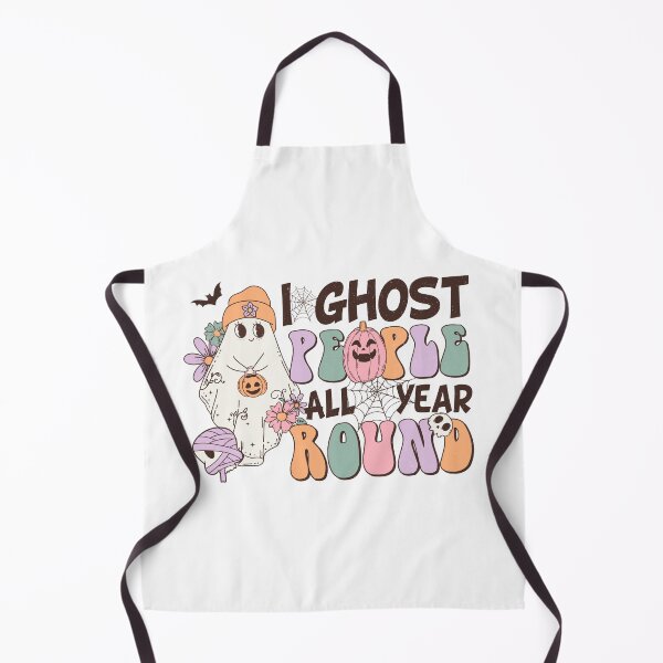 Item preview, Retro Groovy Halloween I Ghost People All Year Round designed and sold by TuckerLogan.