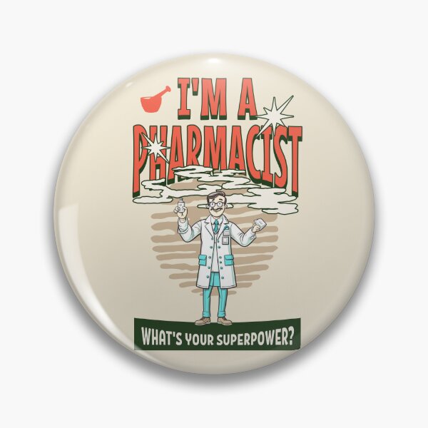 Item preview, I'm a pharmacist. What’s your super power? Best pharmacist gift designed and sold by Zandalus.