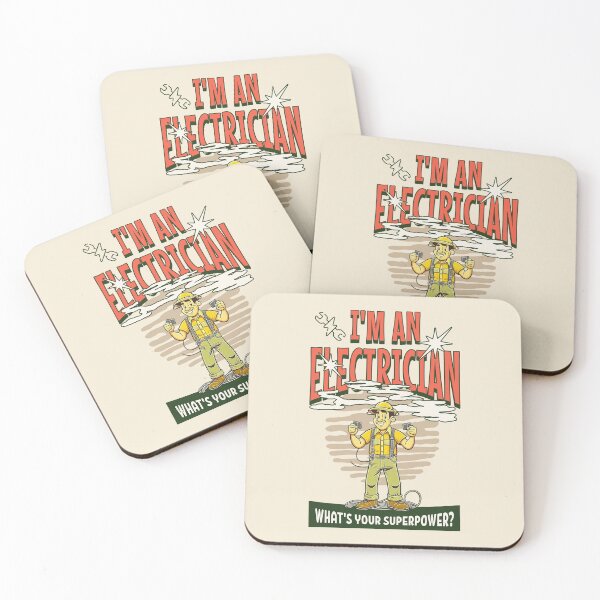 Item preview, I'm an electrician. What’s your super power? Best electrician gift designed and sold by Zandalus.
