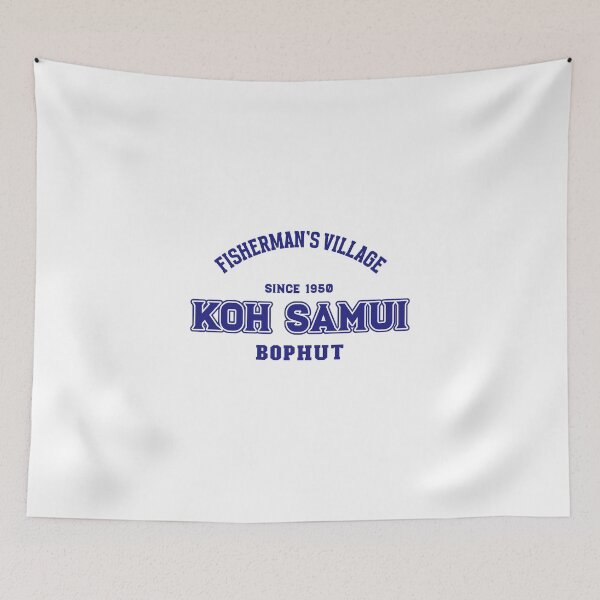 Item preview, Fisherman's Village Bophut - Koh Samui Thailand Design designed and sold by RektRepublic.