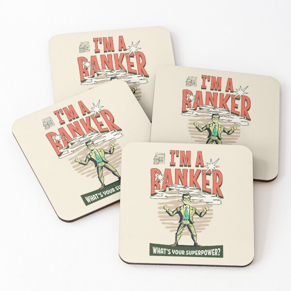 Item preview, I'm a banker. What’s your super power? Best banker gift designed and sold by Zandalus.