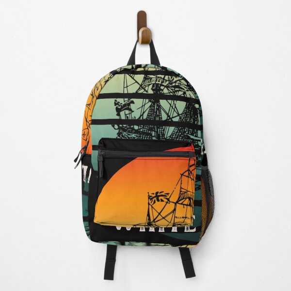 Item preview, White seagull, sea travel, pirate ship designed and sold by RetroNibylander.