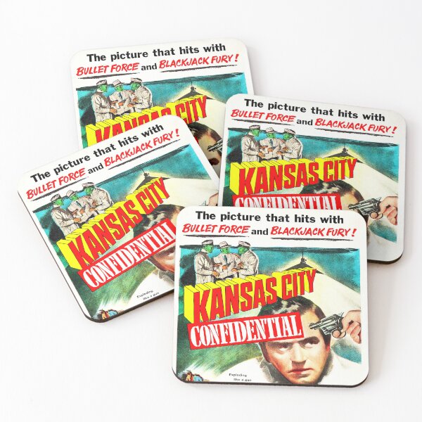 Item preview, Kansas City Confidential Movie Poster | Classic Film Noir  designed and sold by ArchimedesPrime.