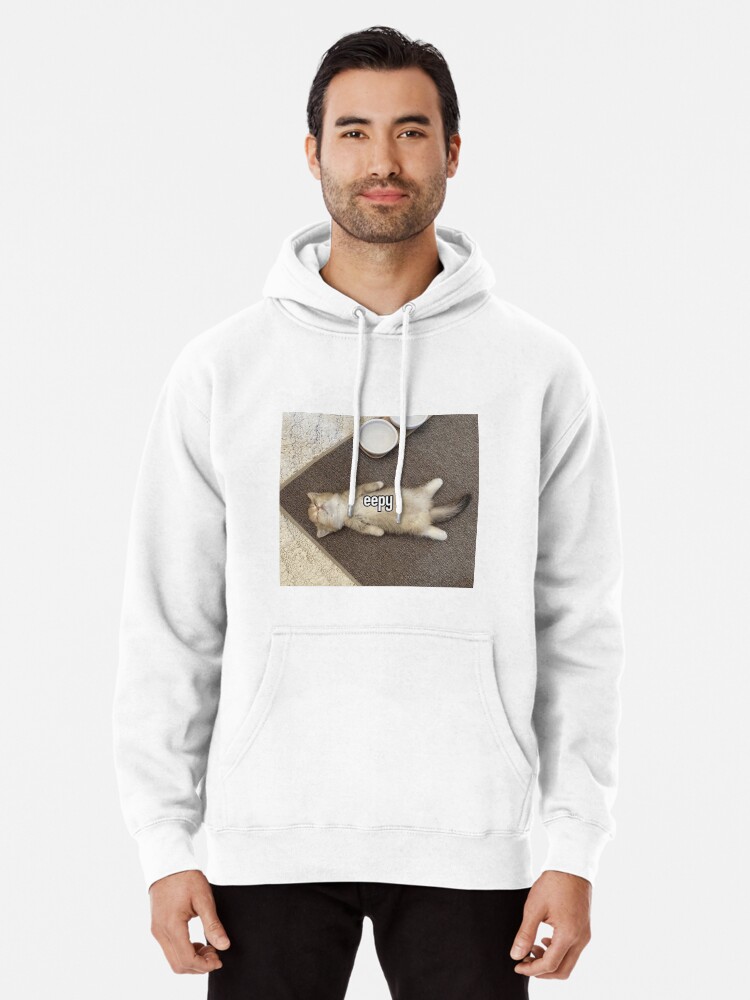 drowsy front simple logo hoodie
