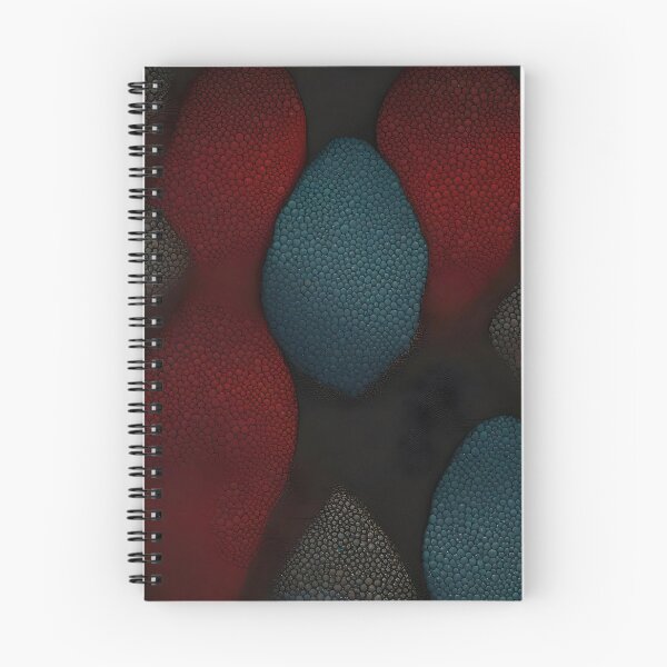 Item preview, Blue and red rough shapes on a black background designed and sold by Rostislav Bouda.