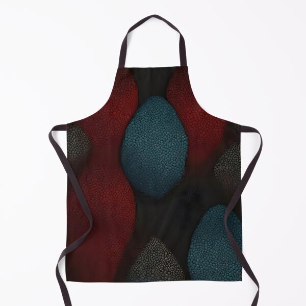 Item preview, Blue and red rough shapes on a black background designed and sold by Rostislav Bouda.