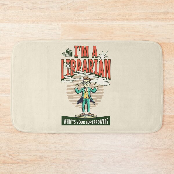 Item preview, I'm a librarian. What’s your super power? Best librarian gift designed and sold by Zandalus.