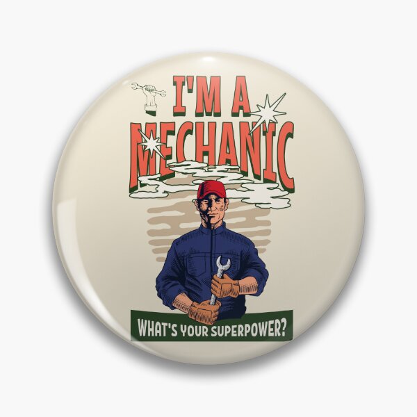Item preview, I'm a mechanic. What’s your super power? Best mechanic gift designed and sold by Zandalus.