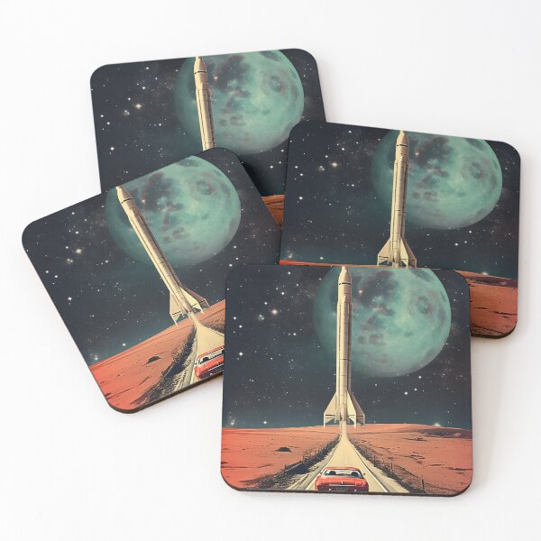Item preview, Jouney to Space - Vintage Collage Art designed and sold by Art-Jiyuu.