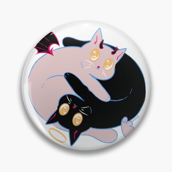 Item preview, devil or your angel kitties designed and sold by IKM218.