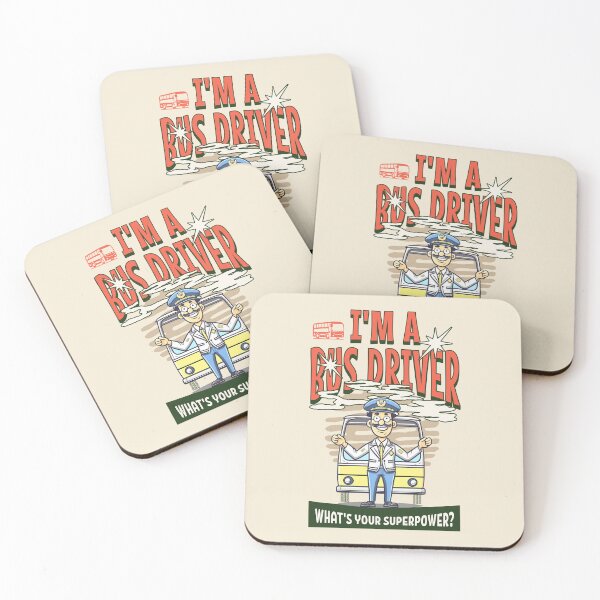 Item preview, I'm a bus driver. What’s your super power? Best bus driver gift designed and sold by Zandalus.