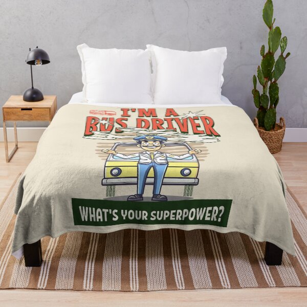 Item preview, I'm a bus driver. What’s your super power? Best bus driver gift designed and sold by Zandalus.