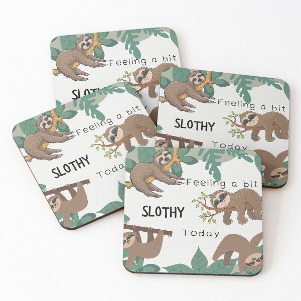 Item preview, Feeling slothy designed and sold by dasiesandgrace.