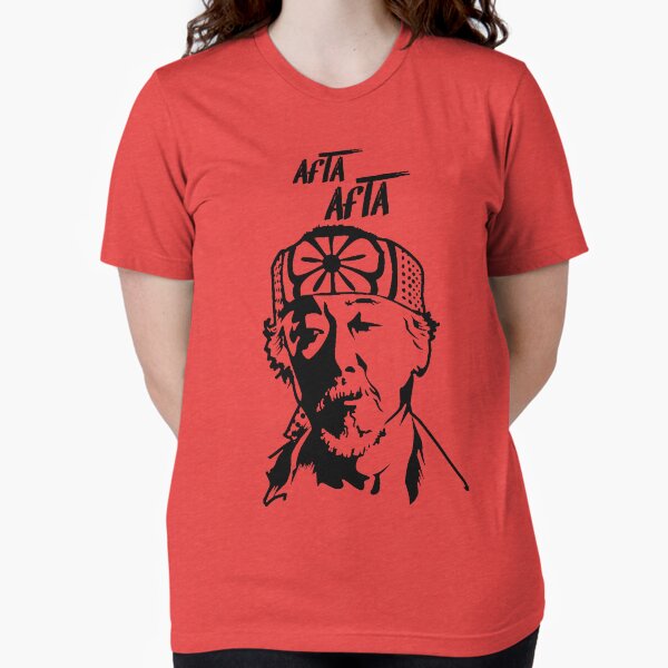 Item preview, Mr. Miyagi "Afta Afta" (light fabric) designed and sold by MFT-Shirts.