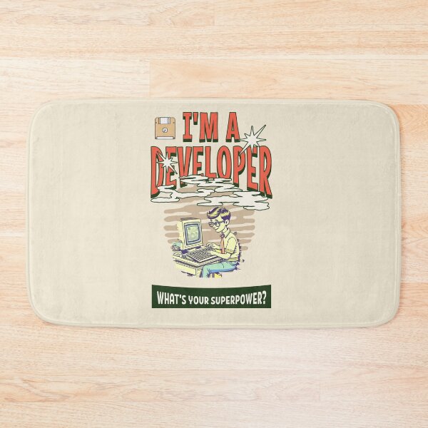 Item preview, I'm a developer. What’s your super power? Best developer gift designed and sold by Zandalus.