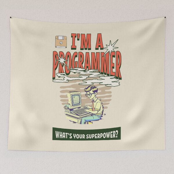 Item preview, I'm a programmer. What’s your super power? Best programmer gift designed and sold by Zandalus.