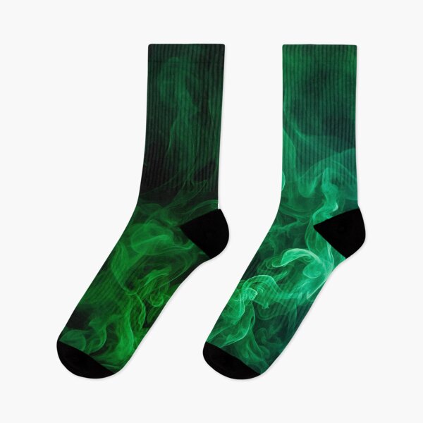 Item preview, Breaking Bad Pattern. Green Smoke over Black Background designed and sold by Nabucodonoshop.
