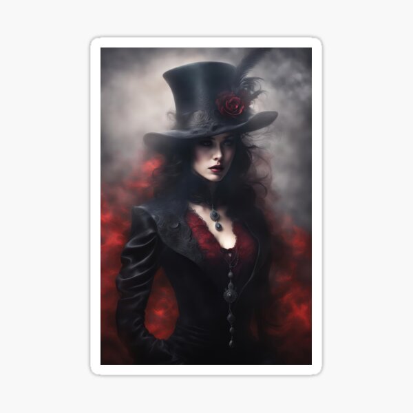 Artikel-Vorschau von weiblicher Mad Hatter im Gothic Stil, designt und verkauft von Noir-Artistry.