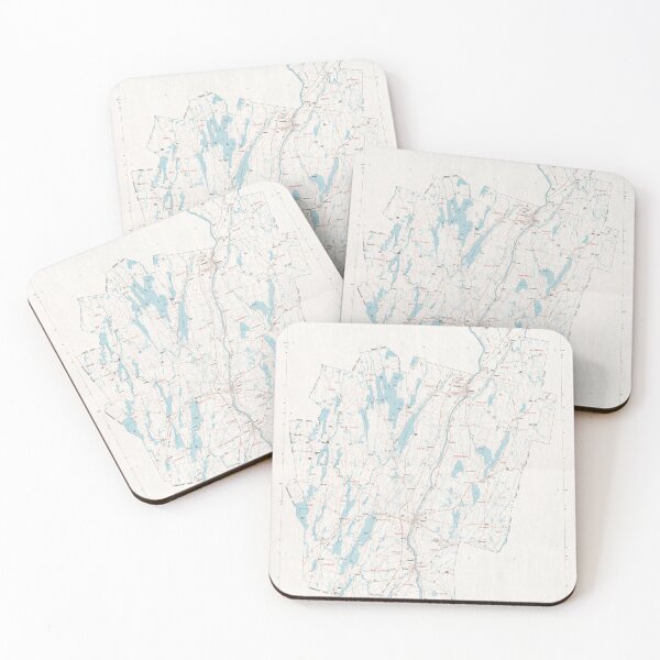 Item preview, Kennebec County ME Map (1980) designed and sold by BravuraMedia.