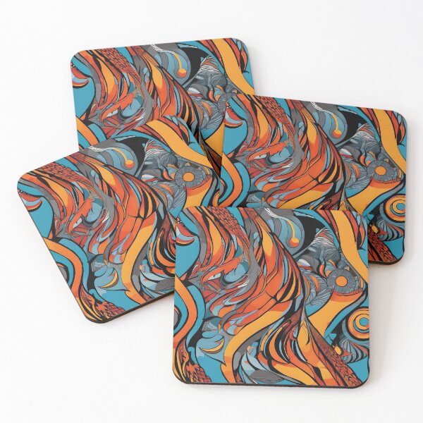 Item preview, Abstract Fire and Ice designed and sold by AbsoluteA.