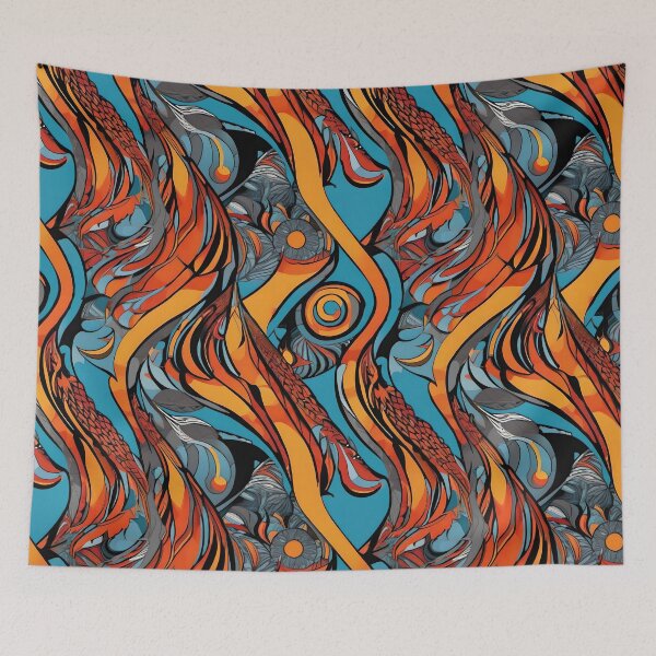 Item preview, Abstract Fire and Ice designed and sold by AbsoluteA.