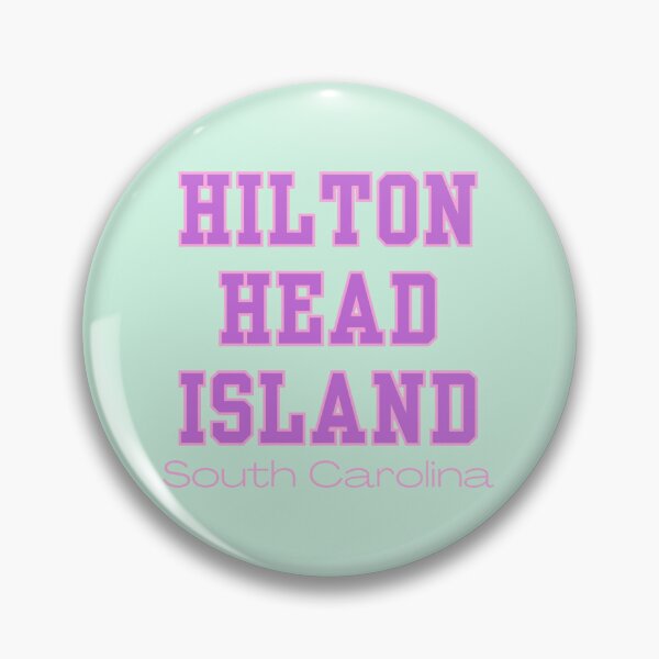 Item preview, Hilton Head Island South Carolina Varsity Print Purple Pink designed and sold by Sunshine-Dreams.