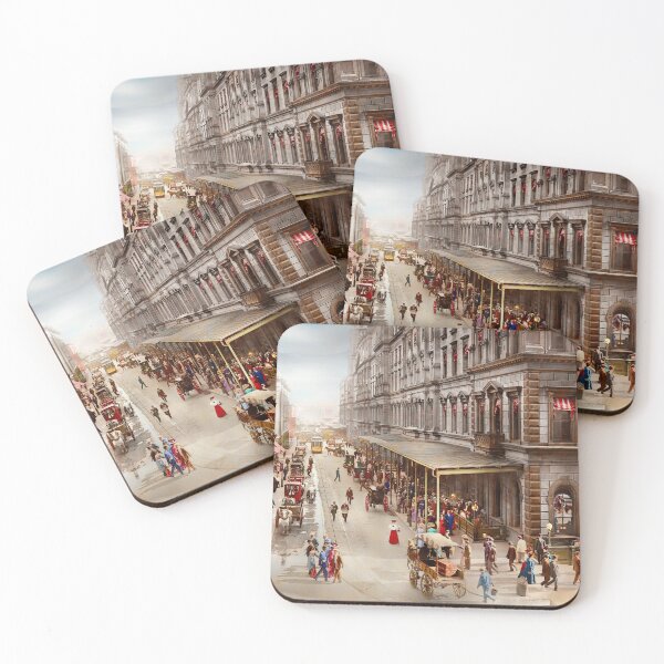 Item preview, City - New York, NY - Summer Crowds in NY 1908 designed and sold by Mike Savad Photography.