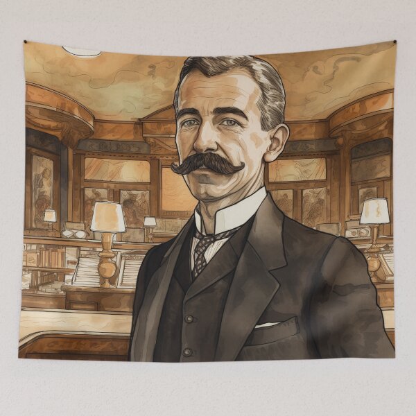 Item preview, Hotel manager drawing designed and sold by ComicsFactory.
