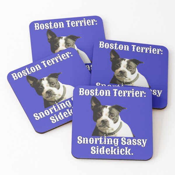 Item preview, Boston Terrier Dog Owner Boston Terrier: Snorting Sassy Sidekick designed and sold by fantasticdesign.