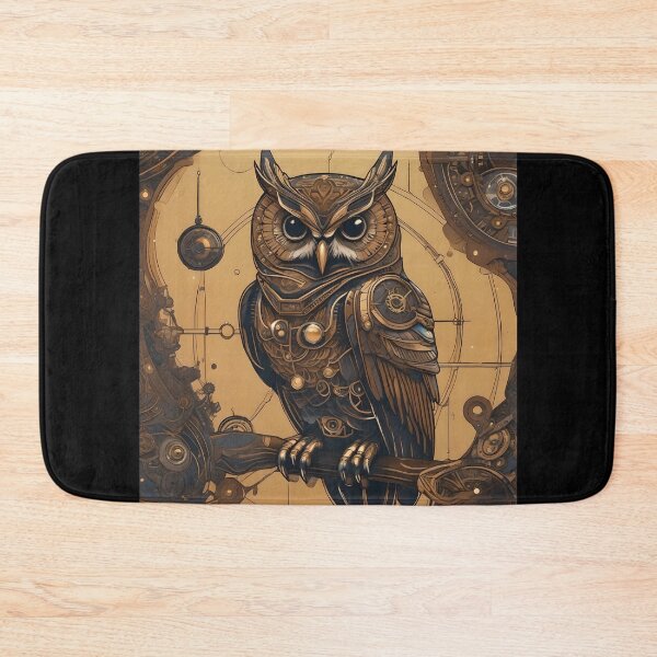 Item preview, Steampunk Astronaut Owl designed and sold by AbsoluteA.