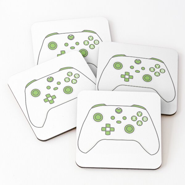 Item preview, Gaming Controller White- Green designed and sold by WoahDesigns.