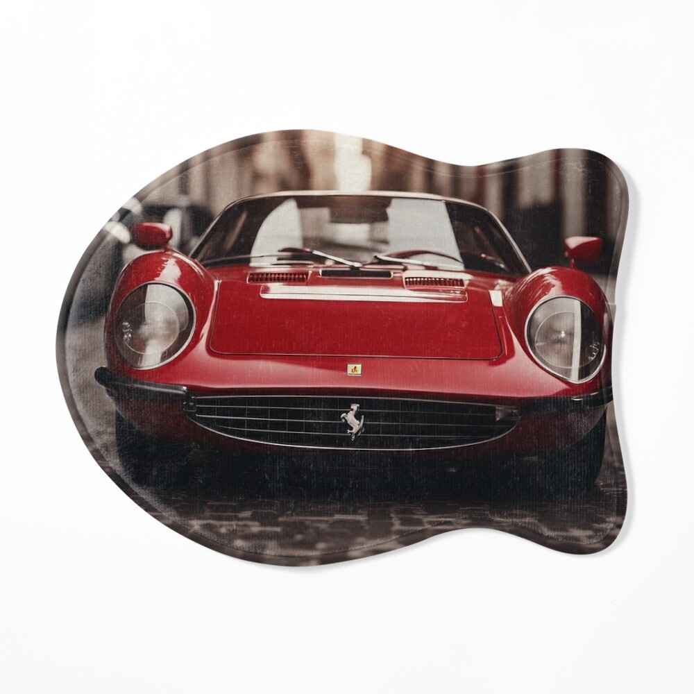 Classic Red Ferrari Poster for Sale by AIArtImpact