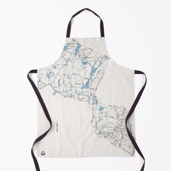 Item preview, Passaic County NJ Map (1987) designed and sold by BravuraMedia.