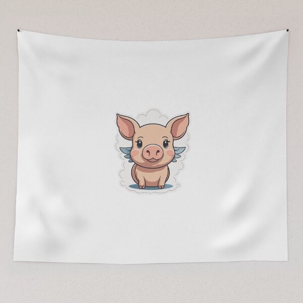Item preview, Porcine Flight, Hollow Heights" designed and sold by Platanus22.