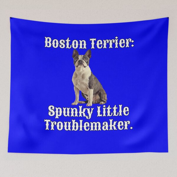 Item preview, Boston Terrier Dog Owner Boston Terrier: Spunky Little Troublemaker designed and sold by fantasticdesign.