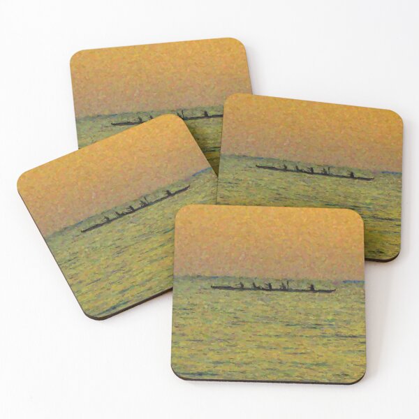 Item preview, Rowers at Dusk designed and sold by CommandoCrane.
