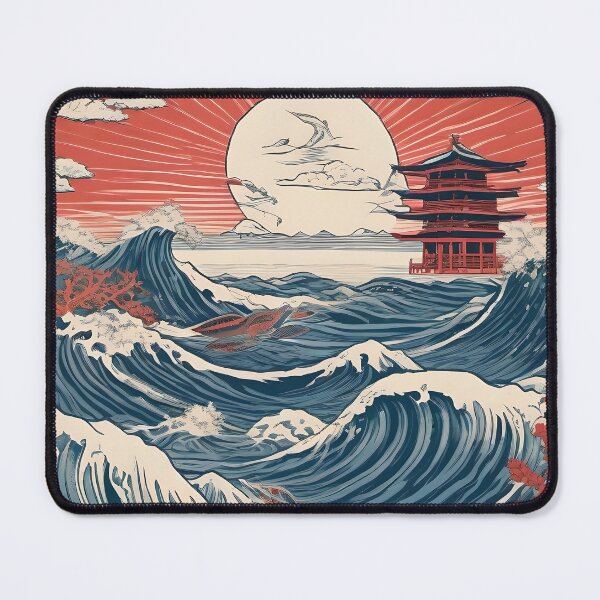 Item preview, Ukiyo-e Sea Creatures designed and sold by AbsoluteA.