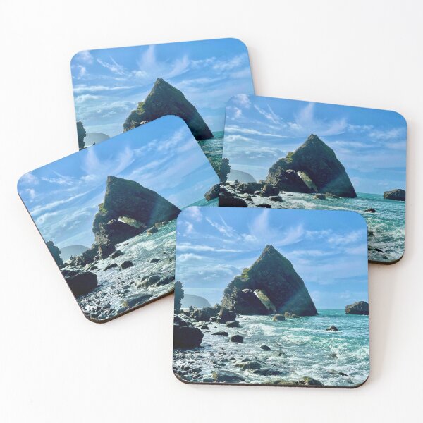 Item preview, Devon cliffs blackrock church sea scenery designed and sold by SoulTrekking.