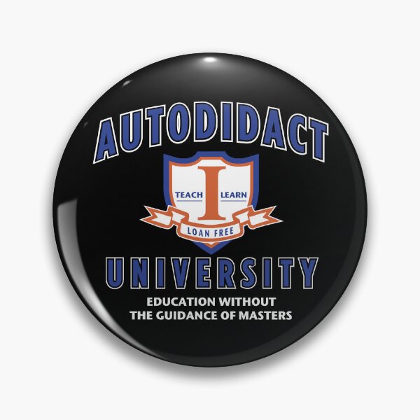 Item preview, Autodidact University Blue Orange designed and sold by twHistory.
