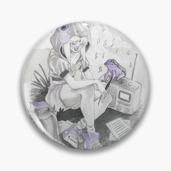 Item preview, Radio - Day 4 - Inktober 2020 designed and sold by KaleaArt.