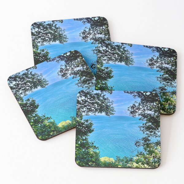 Item preview, Devon cliffs clovelly sea scenery designed and sold by SoulTrekking.