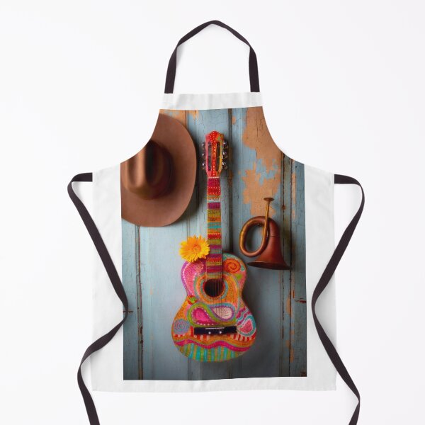 Item preview, Poetry Guitar And Cowboy Hat designed and sold by Garry Gay.