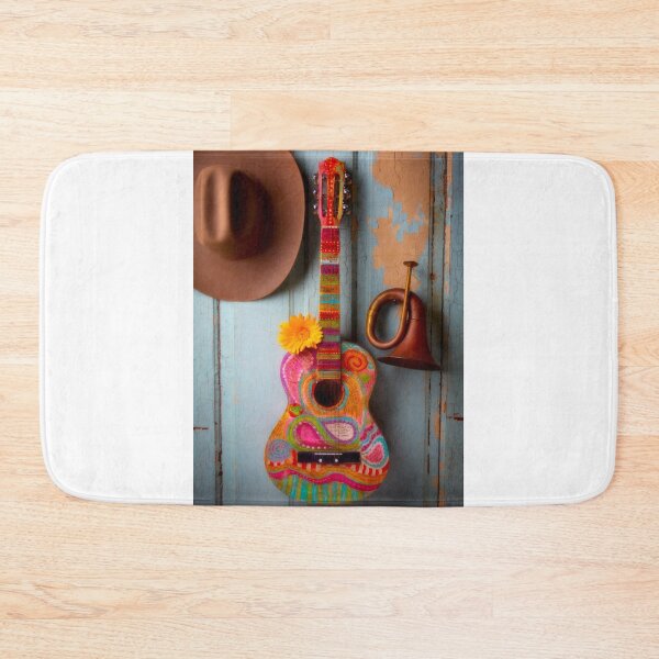 Item preview, Poetry Guitar And Cowboy Hat designed and sold by Garry Gay.