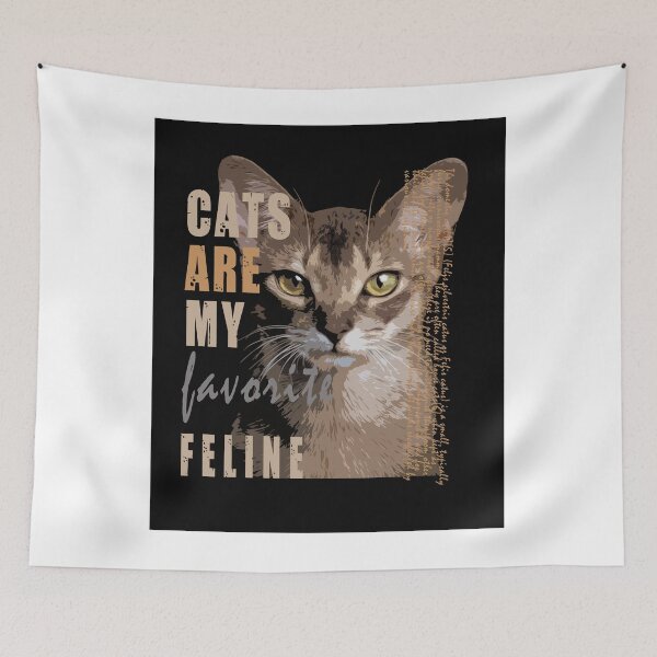 Item preview, CATS ARE MY FAVORITE FELINE designed and sold by bigerdan.