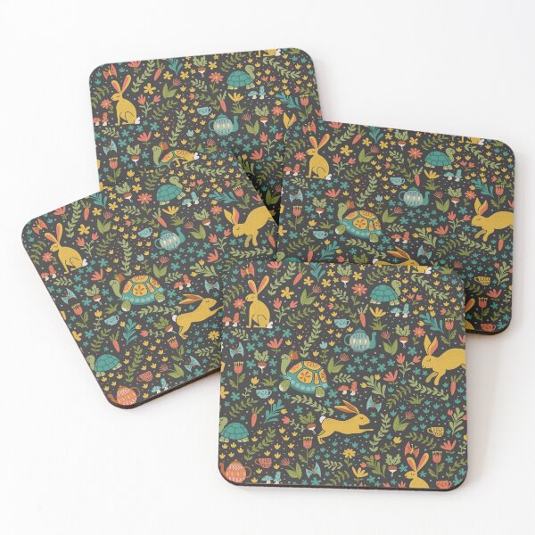 Item preview, Tortoise and the Hare designed and sold by latheandquill.