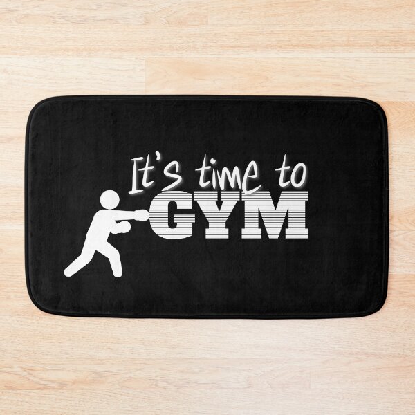 Item preview, It’s time to hit the GYM, motivational workout message  designed and sold by mipodbusiness.