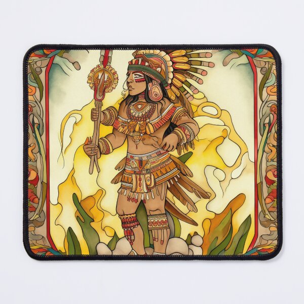 Item preview, Huitzilopochtli Aztec deity designed and sold by ComicsFactory.