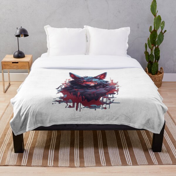 Artikelvorschau, Blutrünstige große böse Wolfsbüste entworfen und verkauft von RabbitPrints.